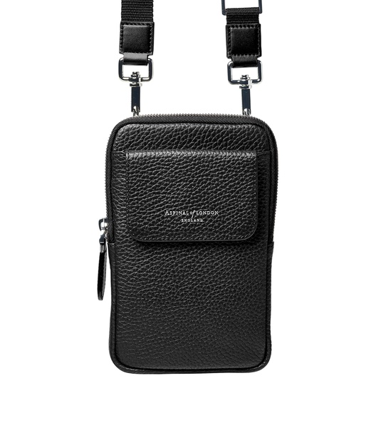Leather Cross-Body Phone Pouch