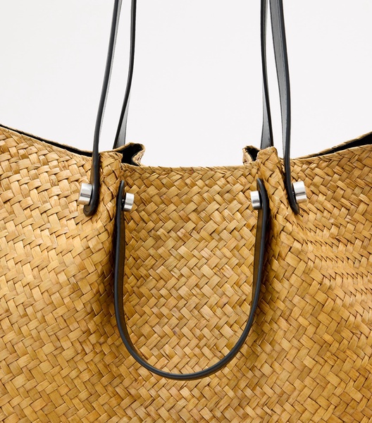 Paper Straw Allington Tote Bag