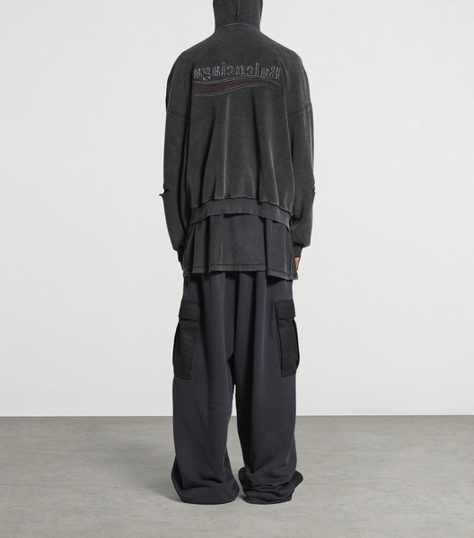Political Campaign Inside-Out Zip-Up Hoodie