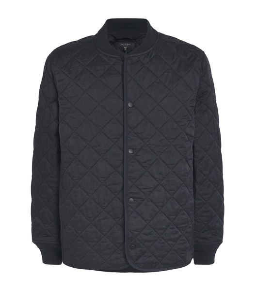 Quilted Bomber Jacket