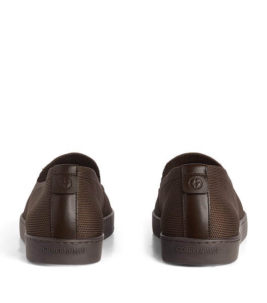 Chevron Jacquard Slip-On Sneakers