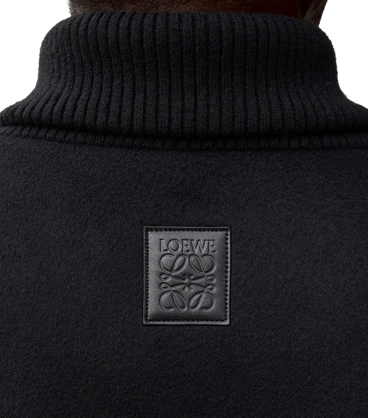 Wool-Blend Double-Breasted Pea Coat