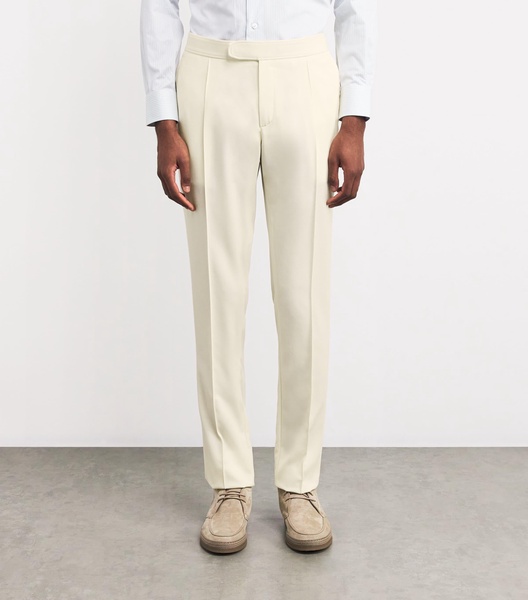 Virgin Wool Twill Melbourne Trousers