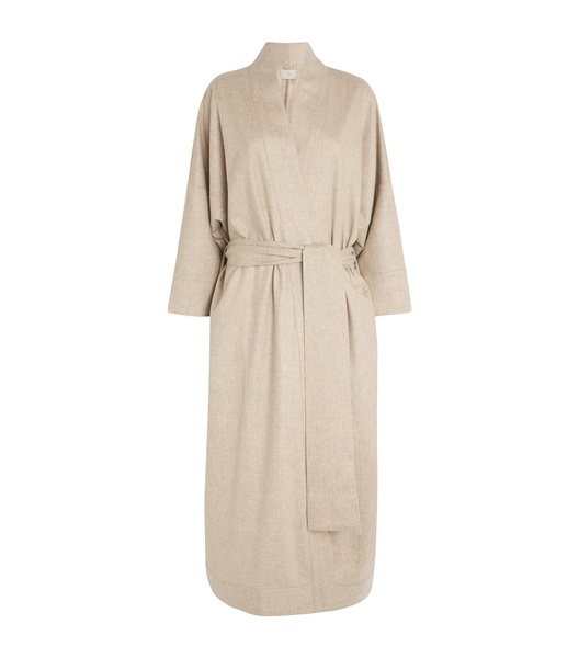 Lambswool-Cashmere Athens Robe
