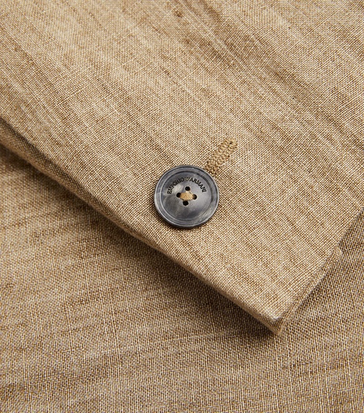 Linen Single-Breasted Blazer