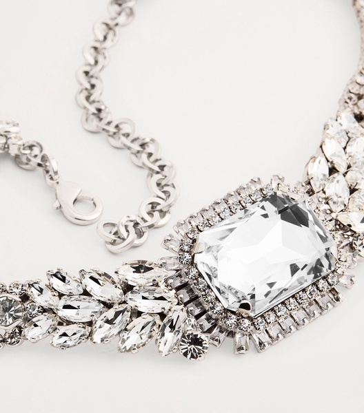 Crystal-Embellished Necklace