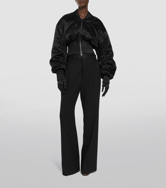 Wool Tailored Trousers