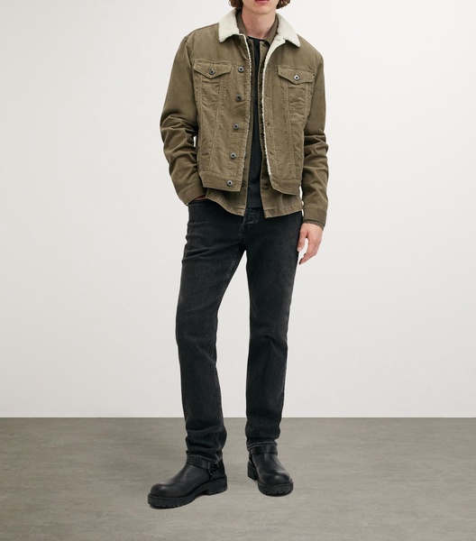 Cotton Corduroy Westy Trucker Jacket