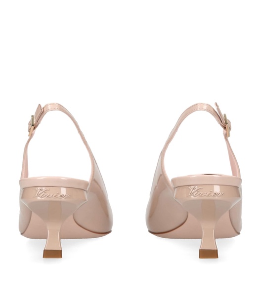Virgule Slingback Pumps 55