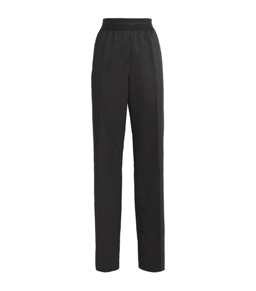 Logo-Print Car Trousers