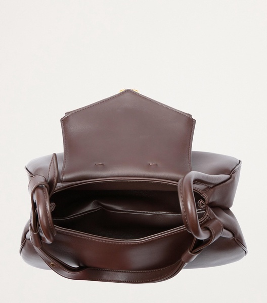 Leather Gemini Shoulder Bag