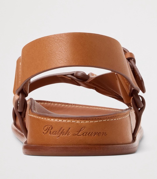 Leather Nolen Flat Sandals