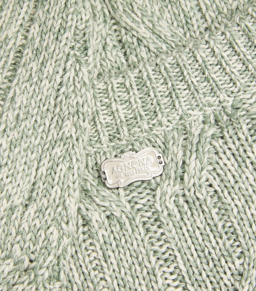 Cashmere-Silk-Blend Cable-Knit Sweater