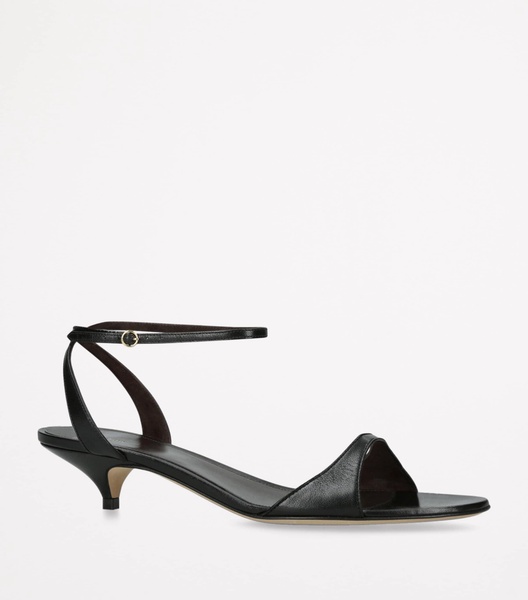 Vika Leather Heeled Sandals 35