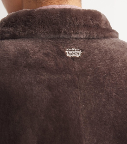 Velvet Shearling Coat
