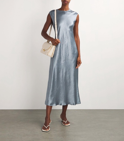 Satin Maxi Dress
