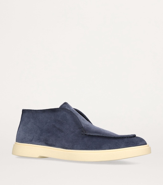 Suede Bones Ankle Boots
