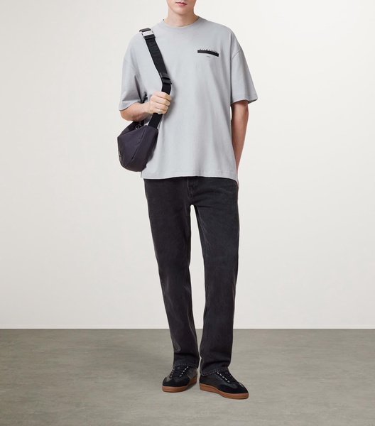 Cotton Oversized Redact T-Shirt