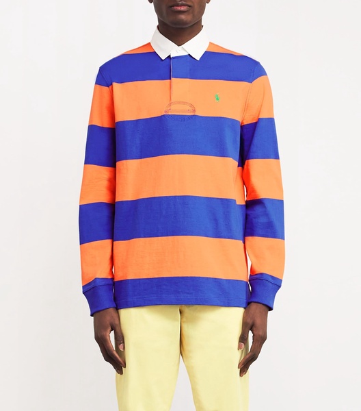 Cotton Striped Rugby Shirt