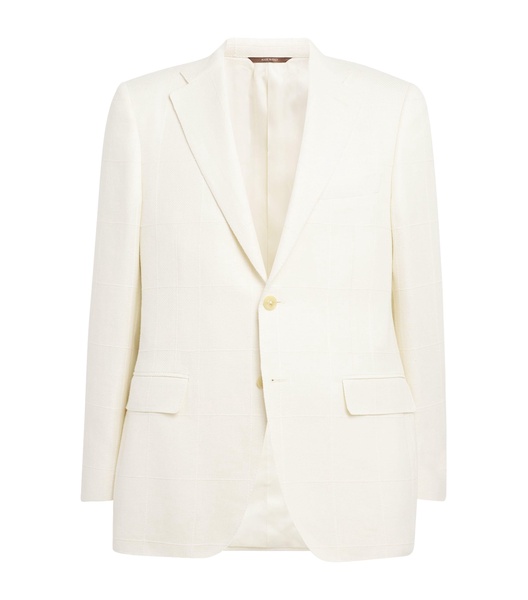 Check-Stitch Blazer