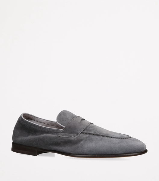 Suede Penny Loafers