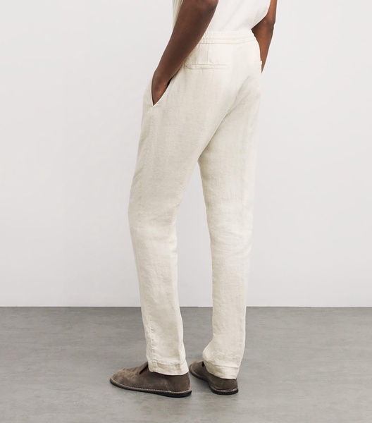 Linen Drawstring Trousers