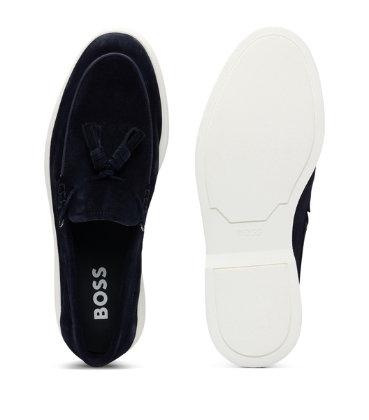 Suede Tassel Loafers