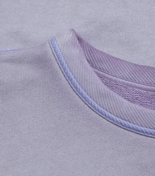 Cotton-Blend Washed Sweatshirt