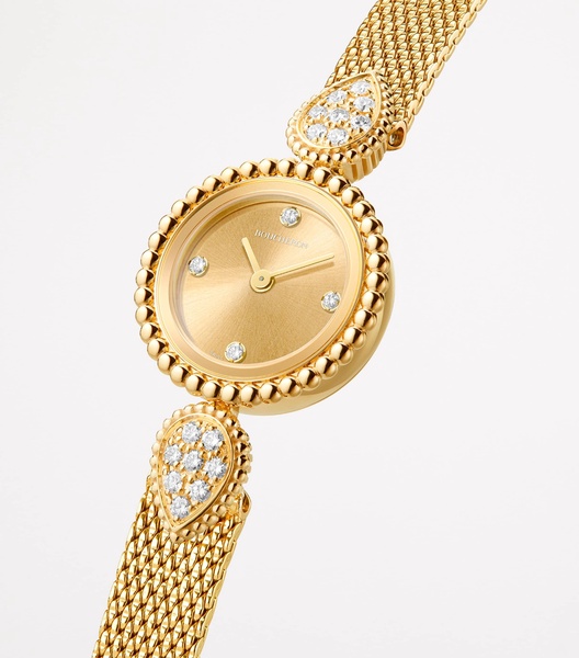 Yellow Gold and Diamond Serpent Bohème Watch 23mm