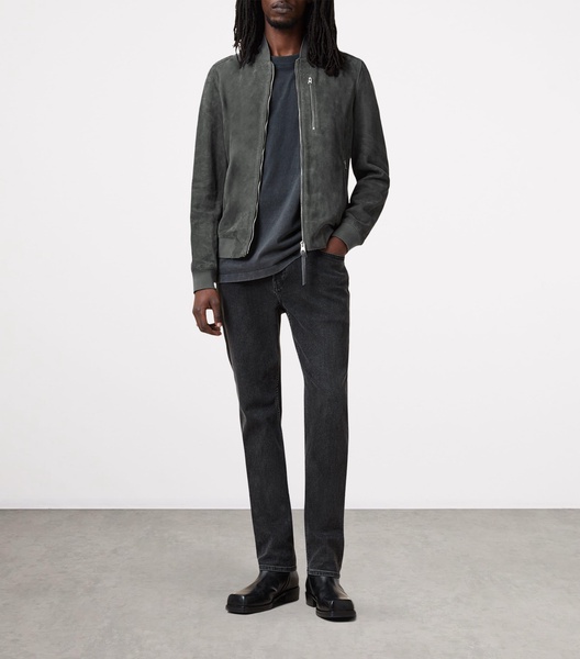 Suede Kemble Bomber Jacket