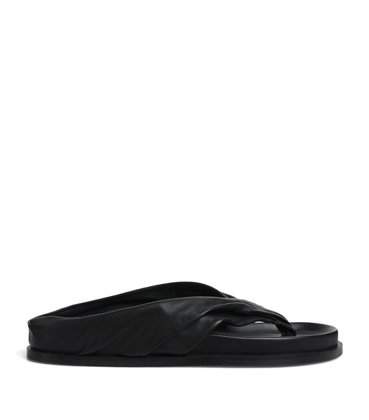Leather Shaw Sandals