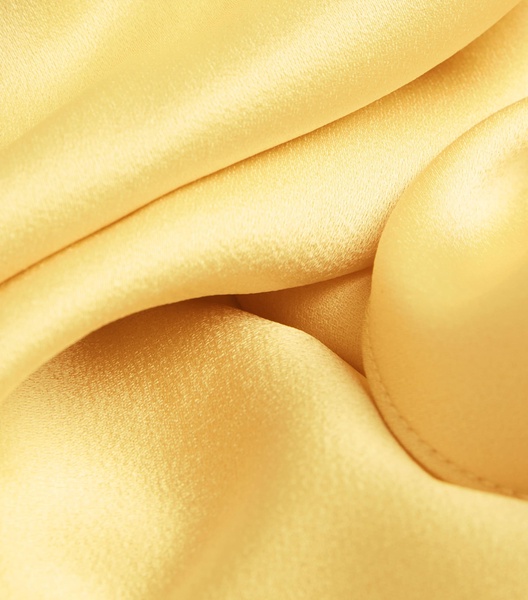 Satin Draped Gown