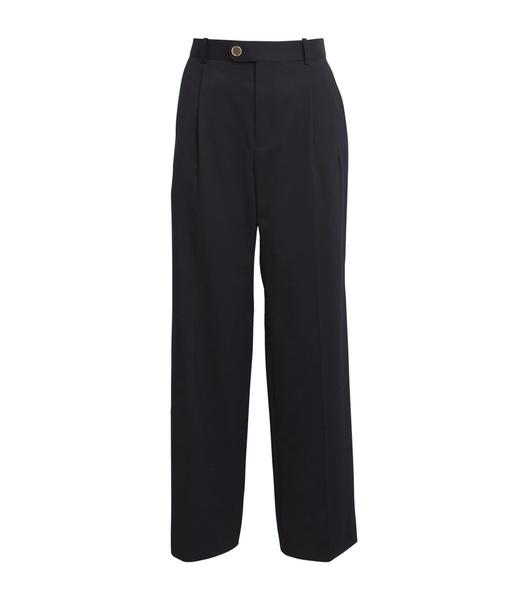 Straight-Leg Trousers