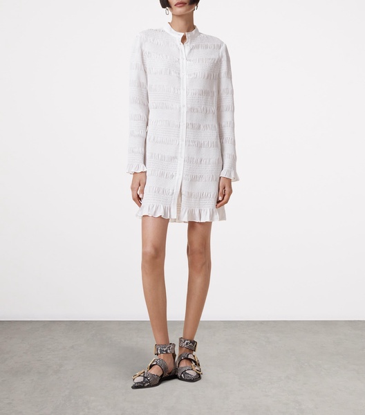 Collarless Meg Mini Dress