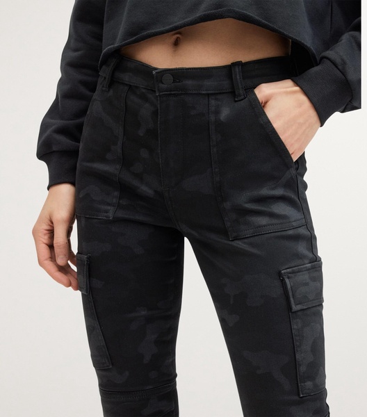 Camouflage Duran Skinny Cargo Jeans