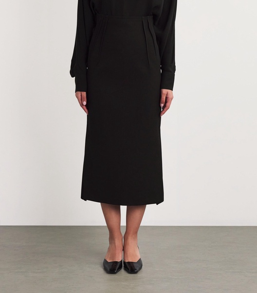 High-Waist Tolmin Midi Pencil Skirt