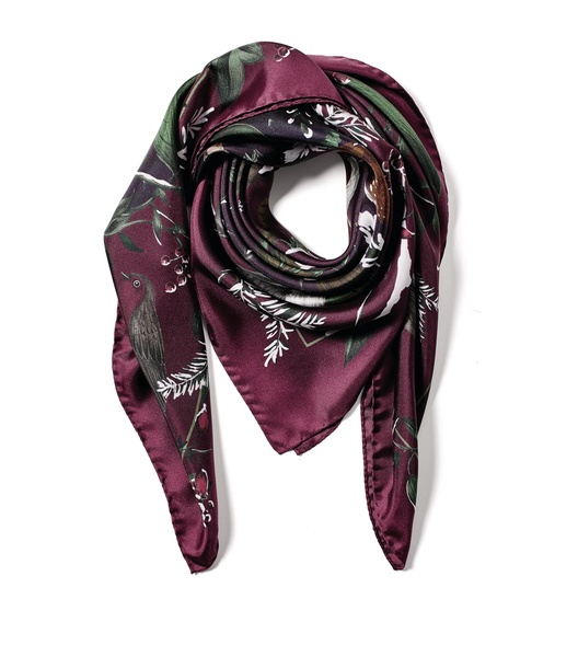 Silk Woodland Scarf