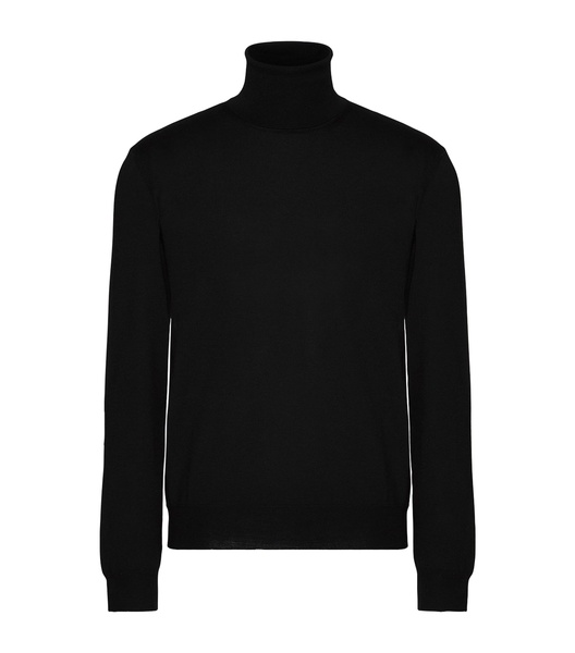 Virgin Wool Rollneck Sweater