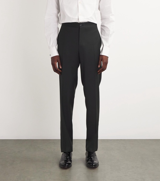 Wool Tuxedo Trousers