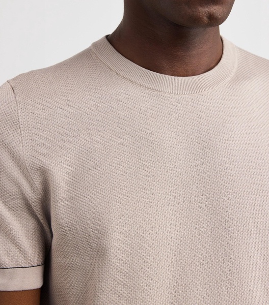 Sea Island Cotton Knitted T-Shirt