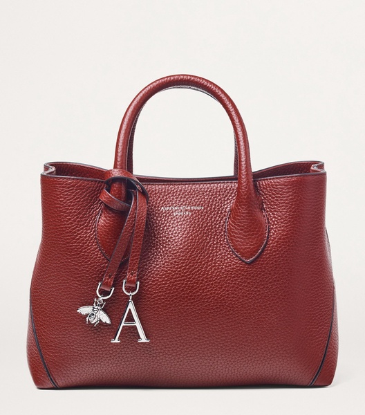 Midi Leather London Tote Bag