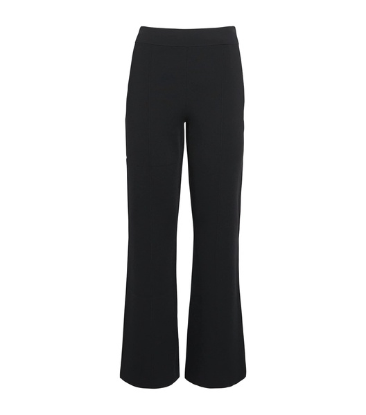 Milano-Knit Flared Trousers