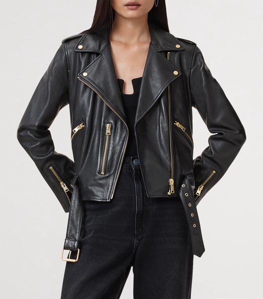Leather Balfern Jacket