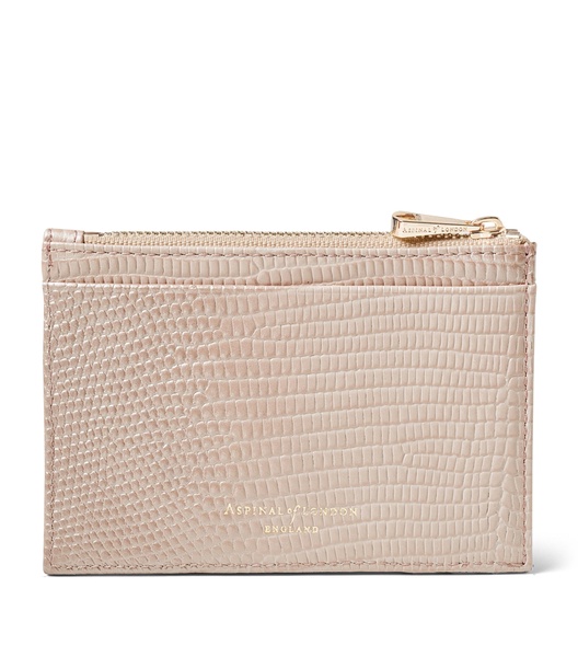 Leather Zipped Cardholder