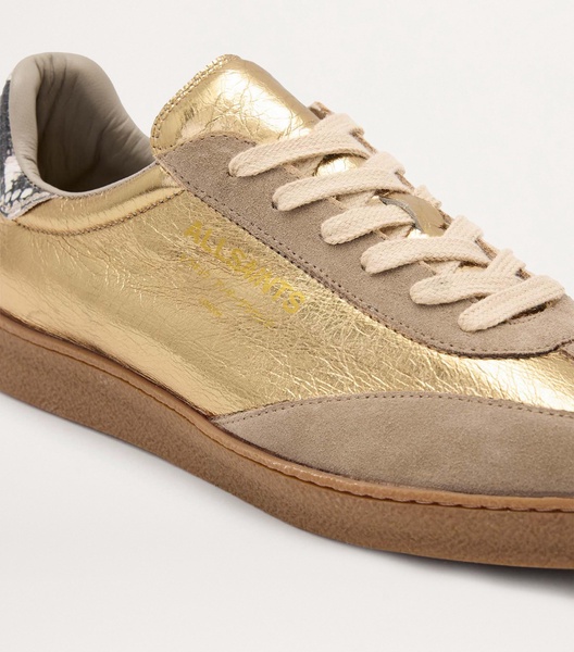 Metallic Leather Thelma Sneakers