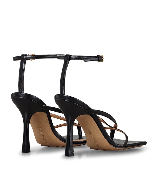 Leather Stretch Sandals 90