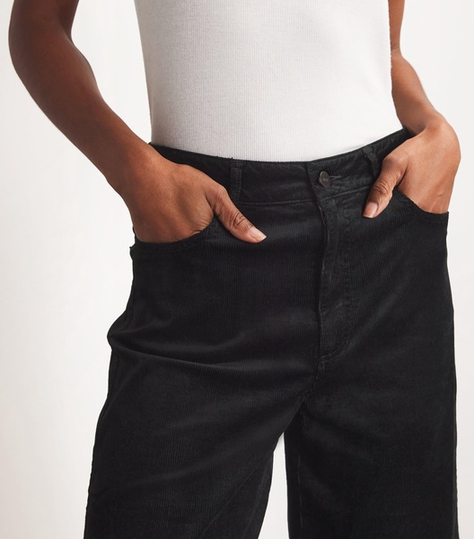 Harper High-Waist Wide-Leg Trousers