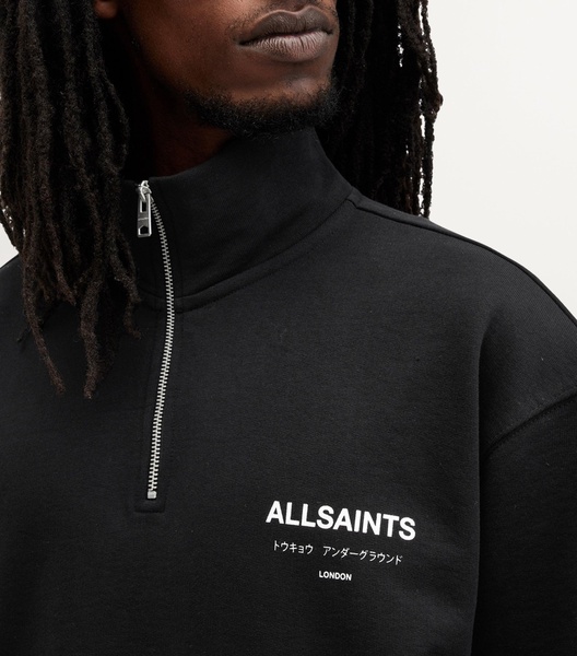 Cotton Half-Zip Underground Sweatshirt
