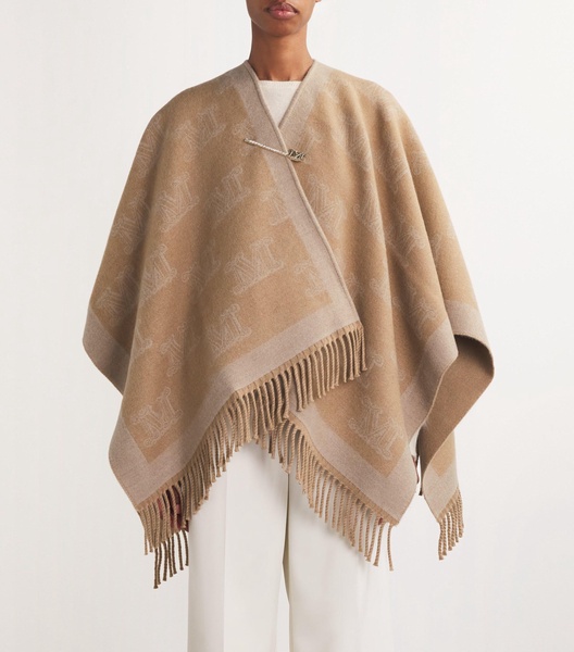 Virgin Wool Poncho