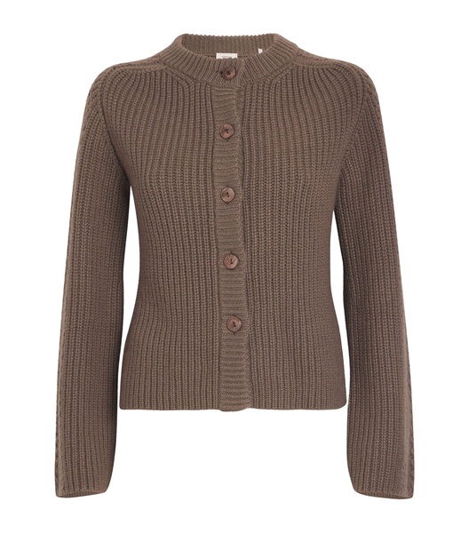 Cashmere Vimini Stitch Cardigan